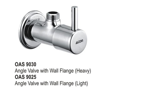 Algle Valve with Wall Flange