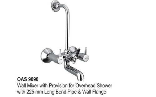 Wall Mixer with overhead shower