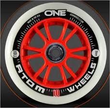 Skate Wheels - Plastic Material, 50-53 mm Size | Black, Anti-Scratch for Outdoor Field Use