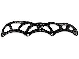 Skate Plates - Metal, 7-9 Inch, Black | High Load Bearing Capacity, Excellent Strength, Crack Resistance, Rugged Design