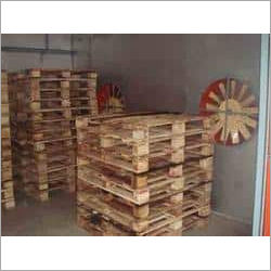 Heat Treated Pallets - Durable Hardwood Composition, Enhanced Resistance to Warping and Deformation