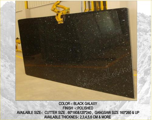 Black Galaxy Granite