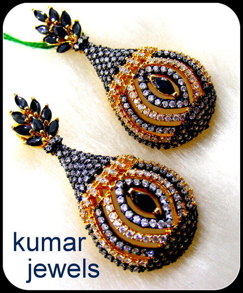 Black Coconut Earring