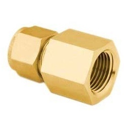 Brass Female Connector Assembly