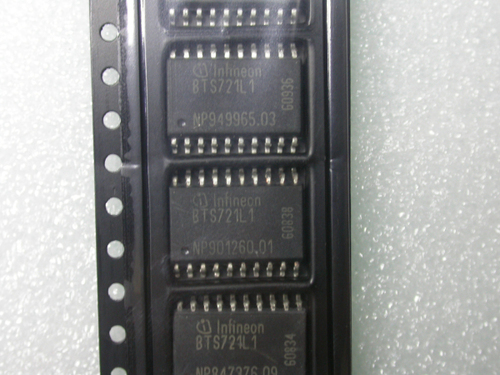 BTS721L1 - Plastic 18x10mm DIP, 16 Pins, 5V, 5A Switching Current, High Speed Low Power
