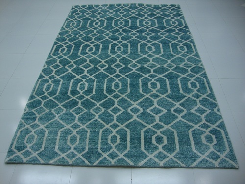 Hand Knotted Bamboo Silk Carpets