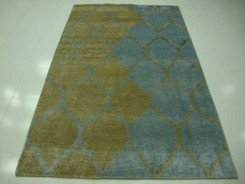 Hand Knotted Bamboo Silk Carpets