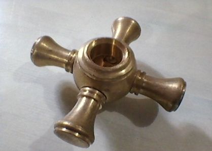 Brass Pletinum Handle