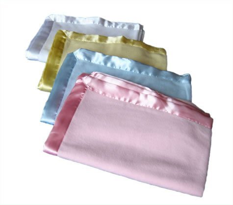 Satin Border Fleece Blanket
