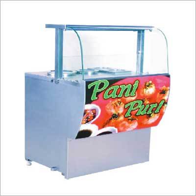 Pani Puri Display Counter