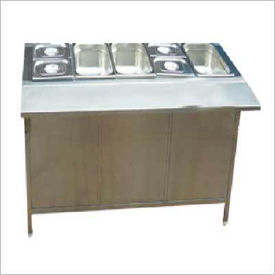 Bain Marie Display Counter Counter