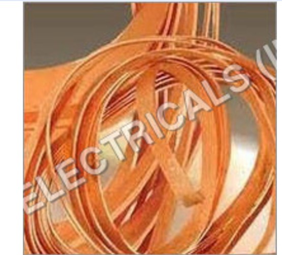 Copper Strips - Size 25x3mm to 50x6mm, Orange Polished Finish | Ideal for Electrical Circuits, High Ductility, Durable Quality