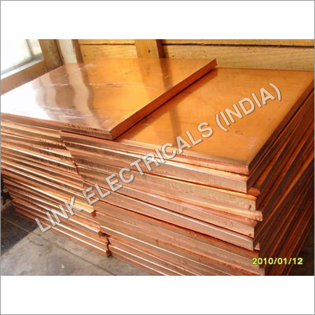 Brown Earthing Copper Plates