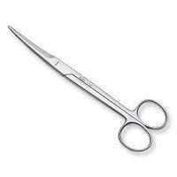 Mayo Scissors curved 6