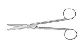 Mayo Scissors Straight 6"