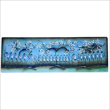 Tribal Themed Glass Painting