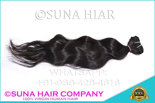 Indian virgin curly natural human hair extension