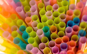 Multi Colour Straw
