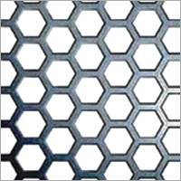 Hexagonal Hole Perforated Sheets