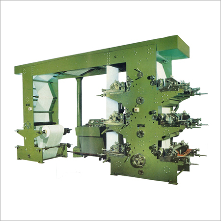 Colored Flexographic Printing Machine
