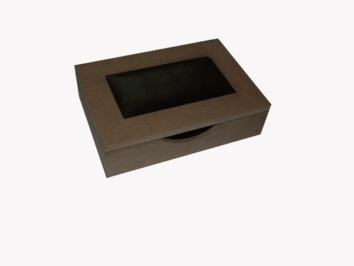 Leather Memo Holder - Brown Leather with Wooden Frame, 4x6 Memo Capacity, Elegant and Functional Design