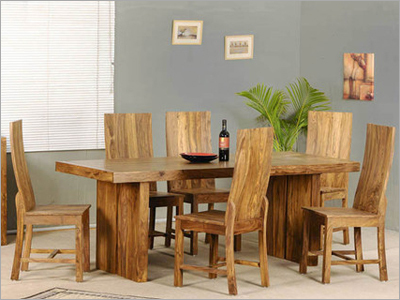 Dining Chairs - Wood, Varied Dimensions, Natural Finish | Elegant Design, Sturdy Build, Comfortable Seating