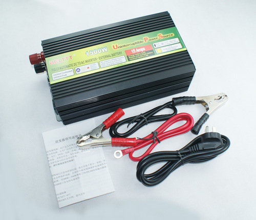 Modified power inverter with UPS charger