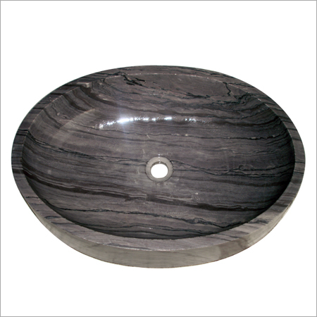 Artistic Basin - Marble, 50x30x15 cm, Oval | Polished Finish, Elegant Design, Durable, Water Resistant, Easy Installation