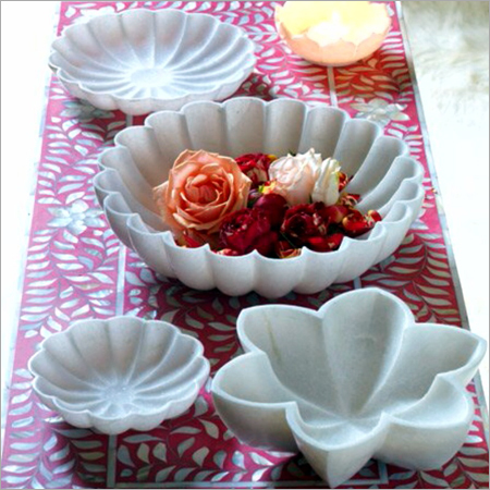 Flowers Marble Pots