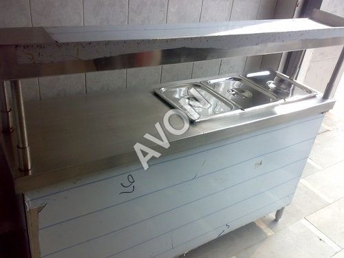 Hot Food Warmer with service counter