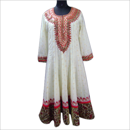 Designer Neck Anarkali Suits