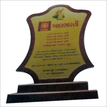 Wooden Printed Trophies