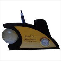 Wooden Designer Clock Stands