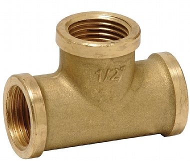 Brass Tee