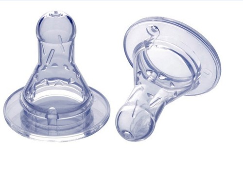 Transparent Regular Neck Lsr Feeding Nipple
