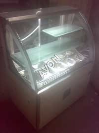 Curve Glass Model - Stainless Steel, White Color | Lower Energy Consumption, Eco Friendly, Low Noise Performance