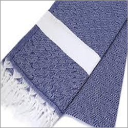 Soft Cotton Towel - Cotton 60x120cm Blue, Soft Absorbent Durable Jacquard