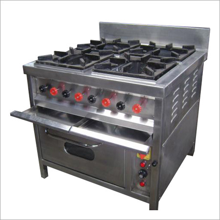 4 Burner Range with Oven