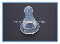 Standard-neck Silicone Nipple - Food Grade Liquid Silicone, Sizes S/m/l, Transparent | Odorless, Non-toxic, Easy To Clean, Durable