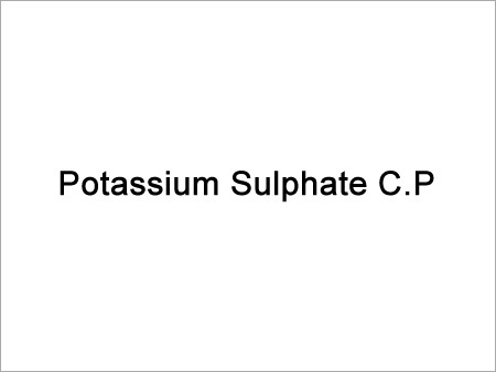 Potassium Sulphate C.P