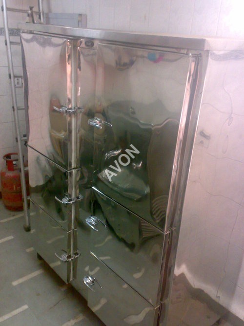 Vertical six door  freezer with split unit