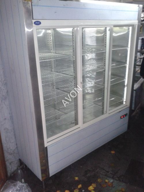 White And Transparent Visi Cooler Frost Free 1250l