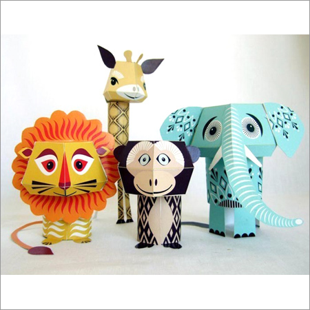Cute Animal Paper Crafts Designed By Mibo