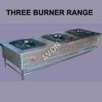 TABLE TOP THREE BURNER INDIAN COOKING RANGE