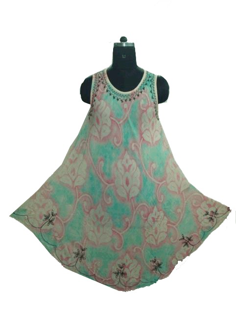 Designer Kurti - Cotton, Green, Printed | Stylish, Comfortable, Durable, Versatile, Elegant A-line