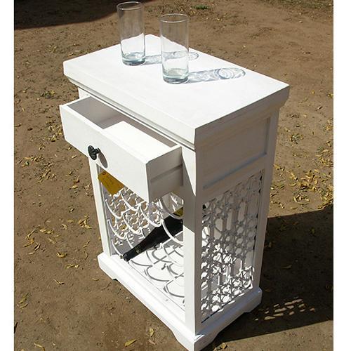 White Bar Cabinet
