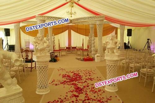 New Wedding Ganesha Pillar Mandap