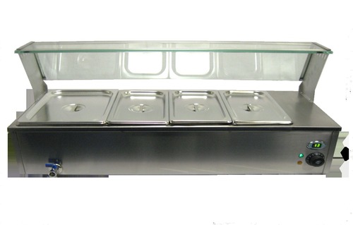 Bain Marie with Glass Top