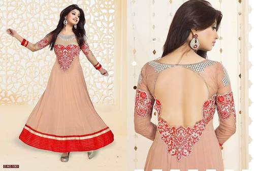 Designer Georgette Anarkali Suit