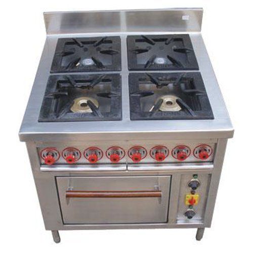 Four Burner Range with Oven